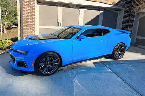 Test drive a 2dr Coupe ZL1 vehicle for sale or lease at All American Chevrolet of Midland, near Andrews. . Rapid blue zl1